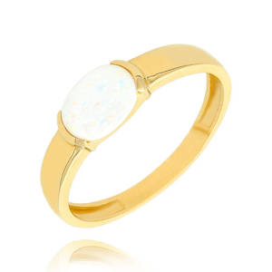 Goldring 585 Saphir 0,43 Karat Diamanten 0,14 Karat 