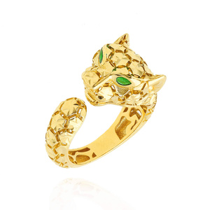 Gold 585 Schlange Schlange Diamantring