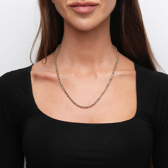 Goldkette 585 Fuchsschwanz 1,3 mm Länge 50 cm