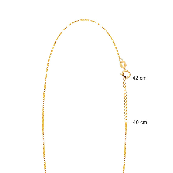 Gold Halskette 585 feierliche Herz Perlmutt Kette Diamant Fußkettchen Valentinstag