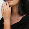 Goldring 585 Saphir 0,43 Karat Diamanten 0,14 Karat