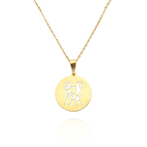 Gold-Anhänger 585 Sternzeichen SNIGGERS Höhe 2,5 cm