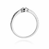 Verlobungsring aus Gold mit 0,19 Karat Diamanten