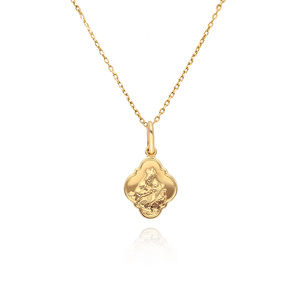 Wundertätiges Medaillon Unsere Liebe Frau Unbefleckt Gold 585
