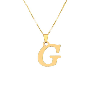 Gold-Anhänger 585 Buchstabe G