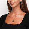 Gold Oval Halskette 585 Zirkone Fußkettchen Kette