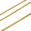 Gold massive Kette 585 Viper 62 cm