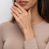 Goldring 585 Saphir 0,43 Karat Diamanten 0,14 Karat