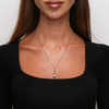 Goldperlenkette 585 facettierte Perlen Naturperle 47 cm