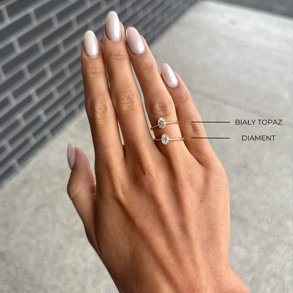 Goldring 585 Saphir 0,43 Karat Diamanten 0,14 Karat