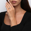 Goldring 585 Saphir 0,43 Karat Diamanten 0,14 Karat