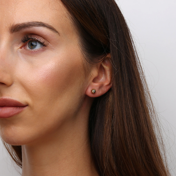 Gold 585 Diamant-Ohrstecker