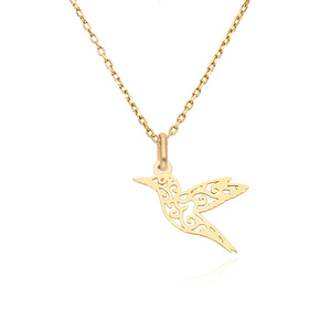 Gold 585 durchbrochener Herz-Anhänger