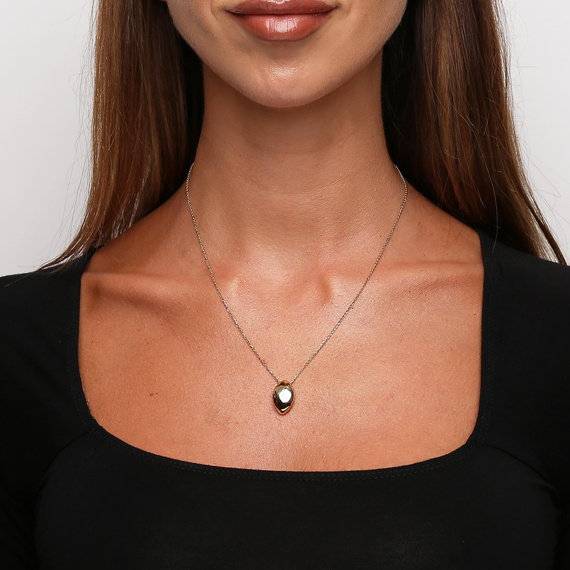 Gold runde tropfenförmige Halskette 585 schlichtes ovales Diamant-Fußkettchen