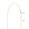 Gold Halskette 585 feierliche Herz Perlmutt Kette Diamant Fußkettchen Valentinstag