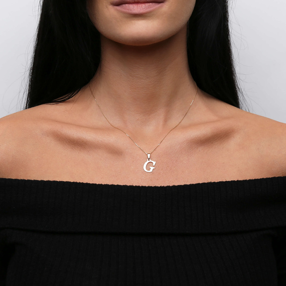 Gold-Anhänger 585 Buchstabe G
