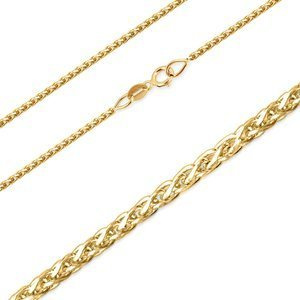 Goldkette 585 Fuchsschwanz 1,3 mm Länge 50 cm