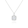 Gold-Ohrringe 585 ovale Rubine Diamanten 0,71 ct