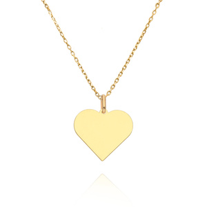 Gold 585 durchbrochener Herz-Anhänger