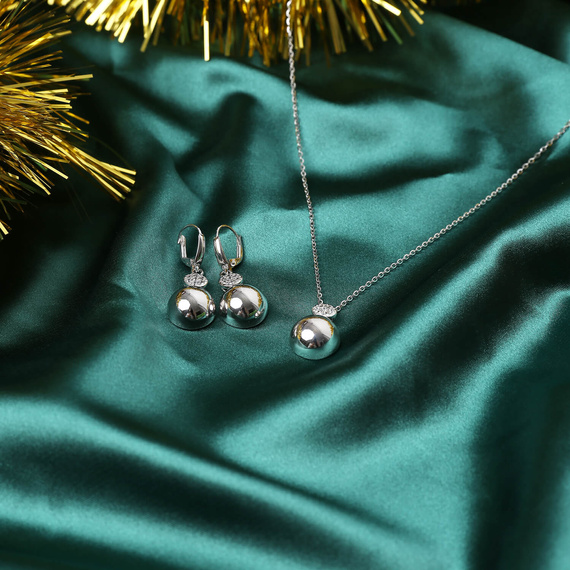 Gold Halskette 585 Zirkonia Anhänger Kette Knöchel 42 cm