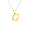 Gold-Anhänger 585 Buchstabe G