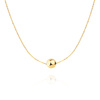 Gold Halskette 585 feierliche Herz Perlmutt Kette Diamant Fußkettchen Valentinstag