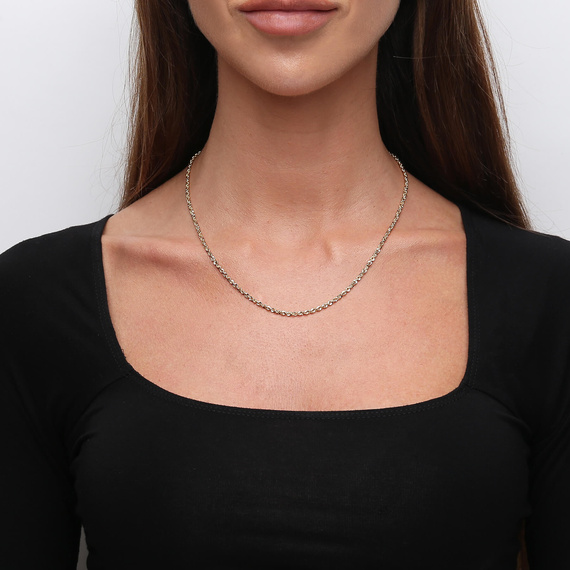 Goldkette 585 Fuchsschwanz 1,3 mm Länge 50 cm