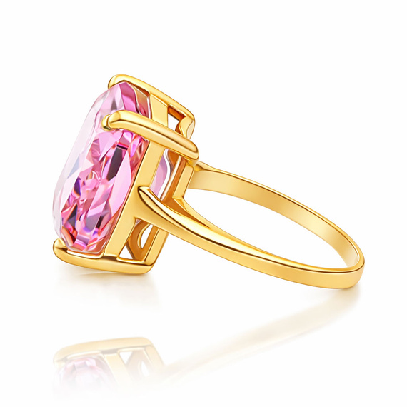 Goldring 585 Saphir 0,43 Karat Diamanten 0,14 Karat