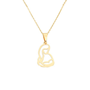 Gold 585 durchbrochener Herz-Anhänger