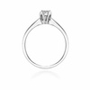 Verlobungsring aus Gold mit einem 0,10-karätigen Diamanten