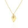 Gold verbunden Engel Flügel Halskette 585 Herz durchbrochene Flügel eingeschnitten 42-45 cm