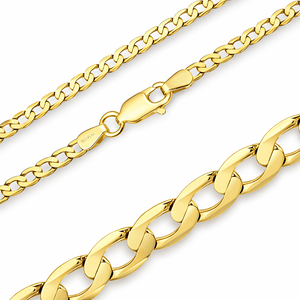 Herren Gold 585 Panzerarmband 3,5 mm Länge 21 cm