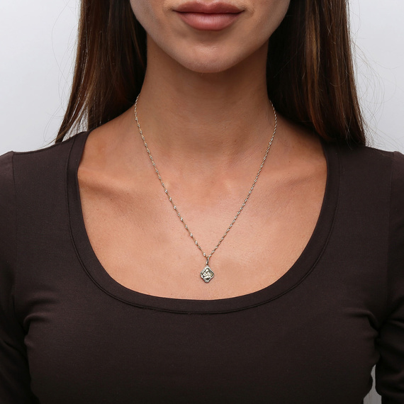 Wundertätiges Medaillon Unsere Liebe Frau Unbefleckt Gold 585