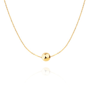 Gold Halskette 585 feierliche Herz Perlmutt Kette Diamant Fußkettchen Valentinstag