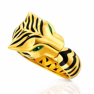 Gold 585 Schlange Schlange Diamantring