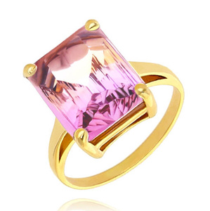 Goldring 585 Saphir 0,43 Karat Diamanten 0,14 Karat