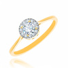 Goldring Kreis 585 Zirkone