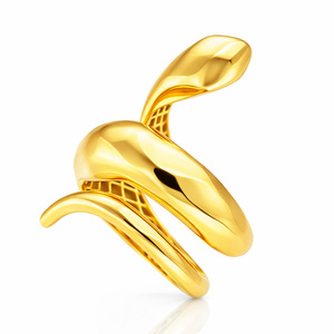 Gold 585 Schlange Schlange Diamantring