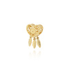 Gold 585 Charms Schmetterling Zirkonia Armband Anhänger
